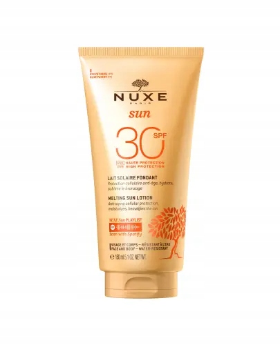 Nuxe Sun Mleczko do opalania twarzy i ciała Spf 30, 150 ml