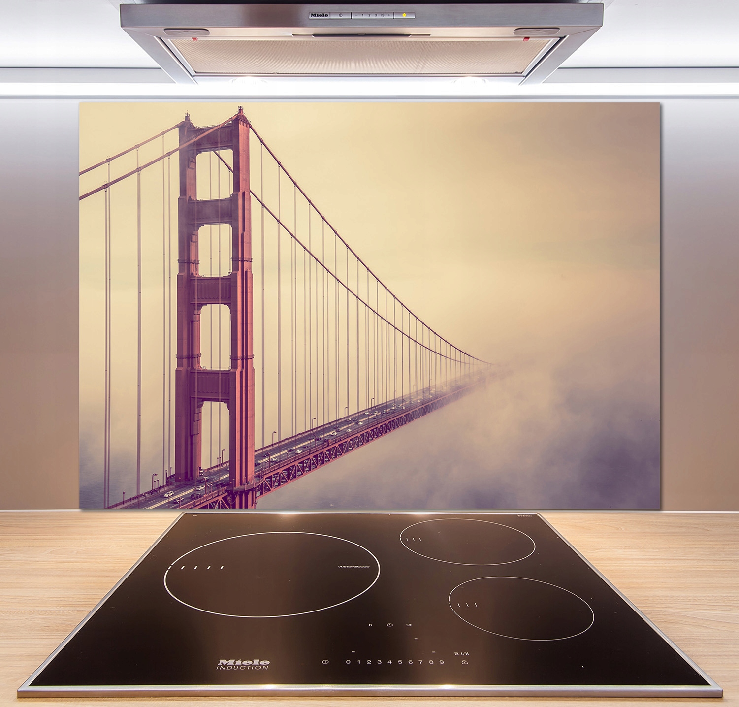 

Panel do kuchni Most San Francisco 100x70 + Klej