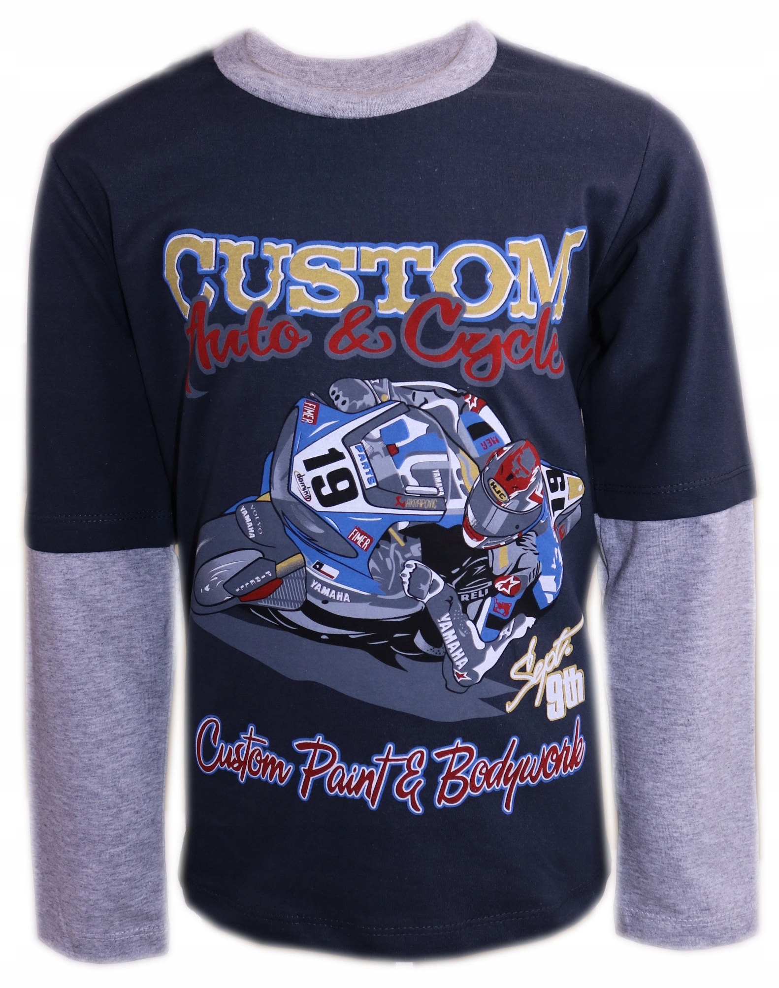 

Bluzka chłopięca z długim rękawem 110-116