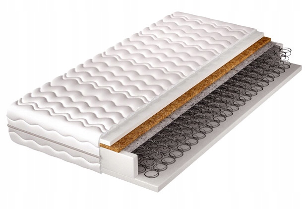 

Materac Bonell Kokos średnio twardy 180x200 Presto