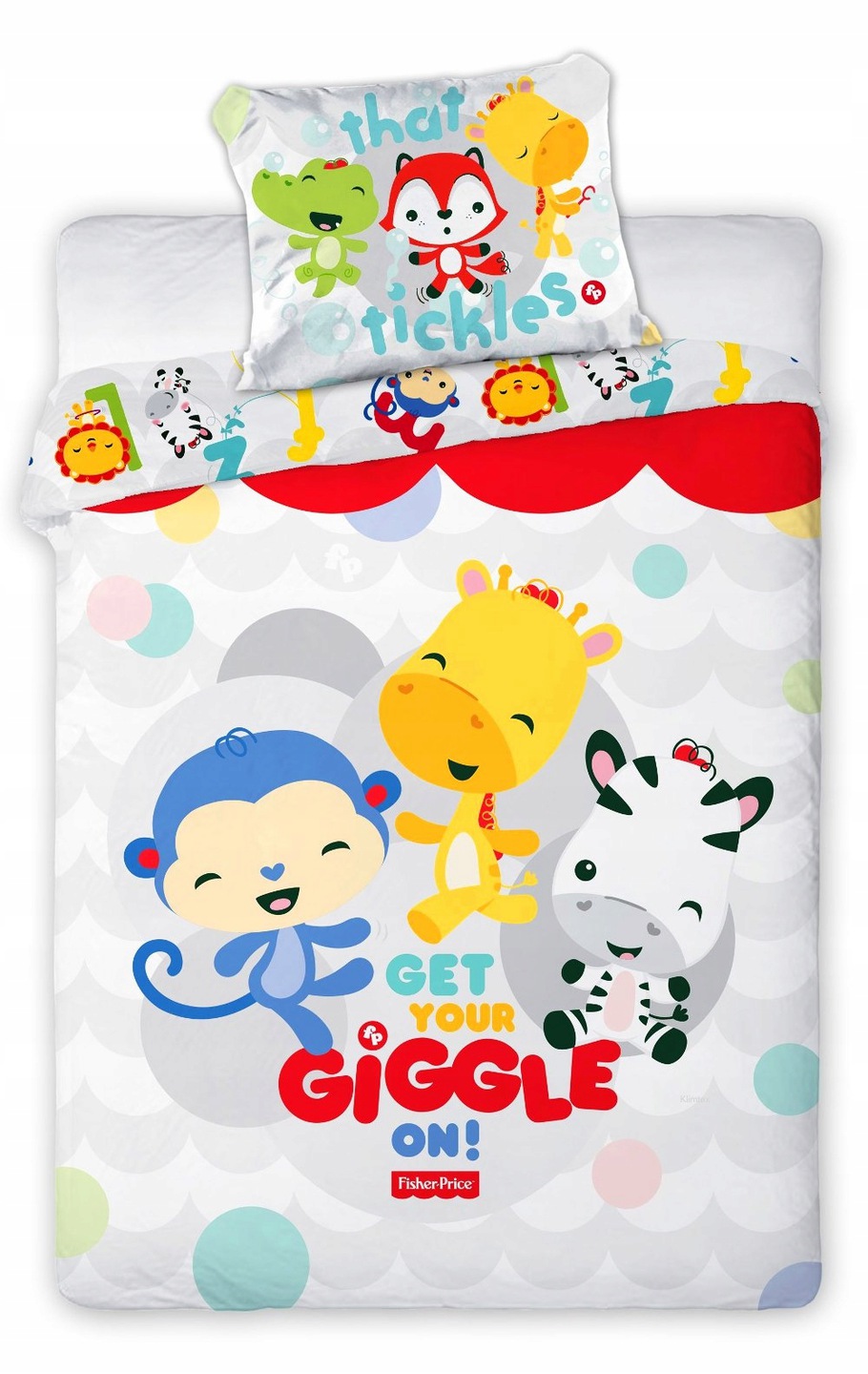 

Pościel dziecięca Fisher Price 100X135 Bawełna