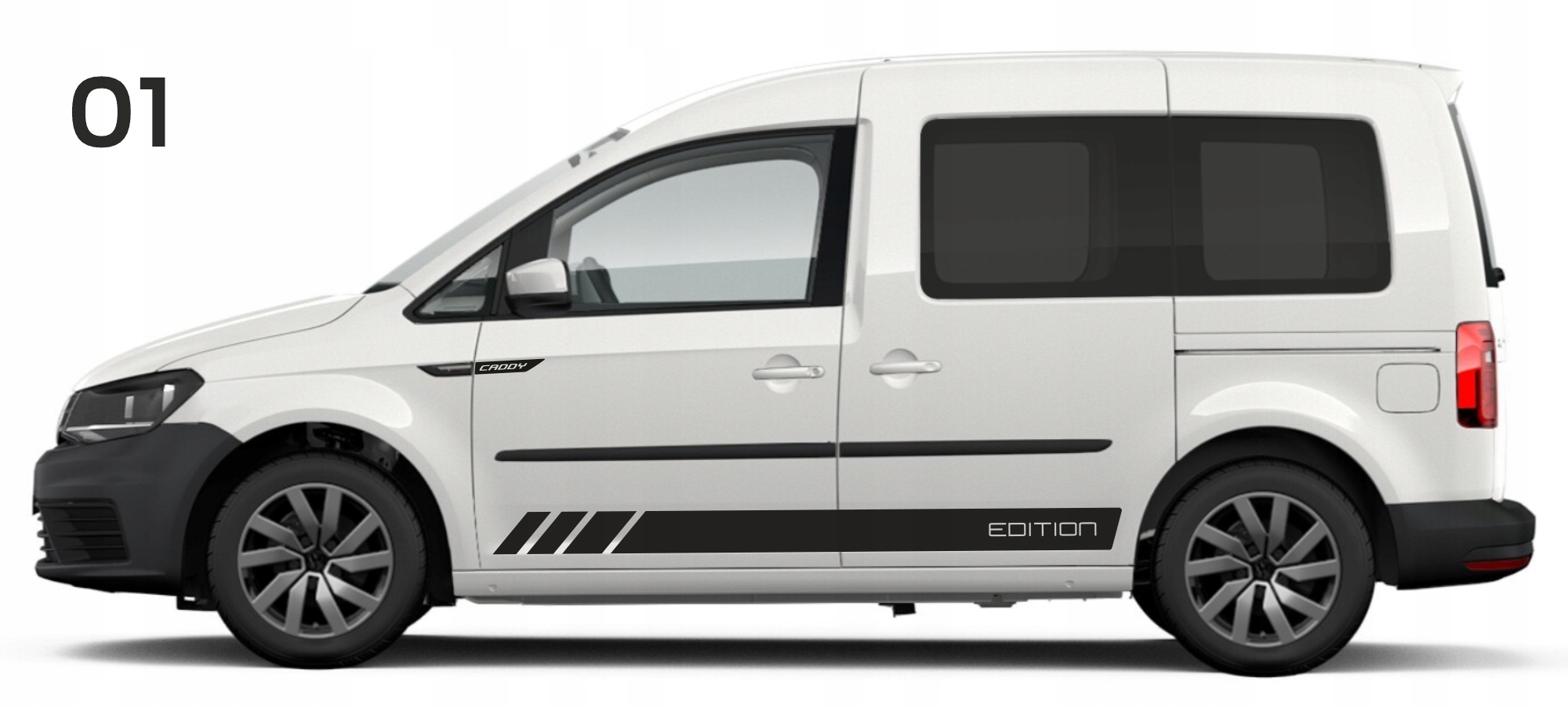 Samolepky na boky Vw Caddy Edition 01