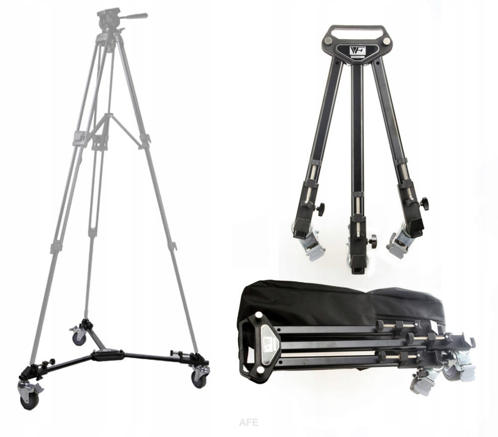 Profesionální Kovový Vozík Pod Stativ, Video Osvětlovací Pouzdro