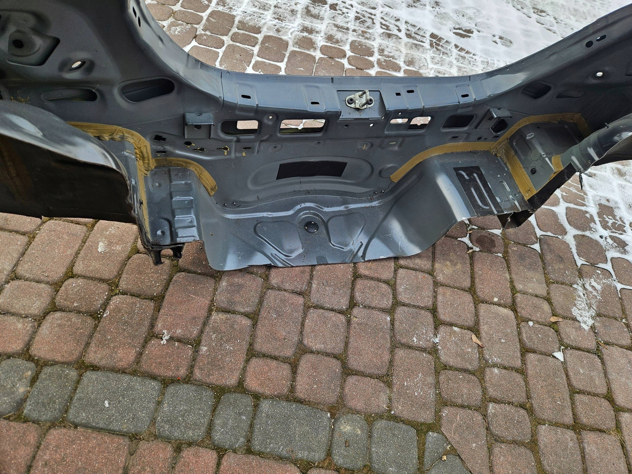 quarter rear part rear sump rear panel pillar Opel Corsa E