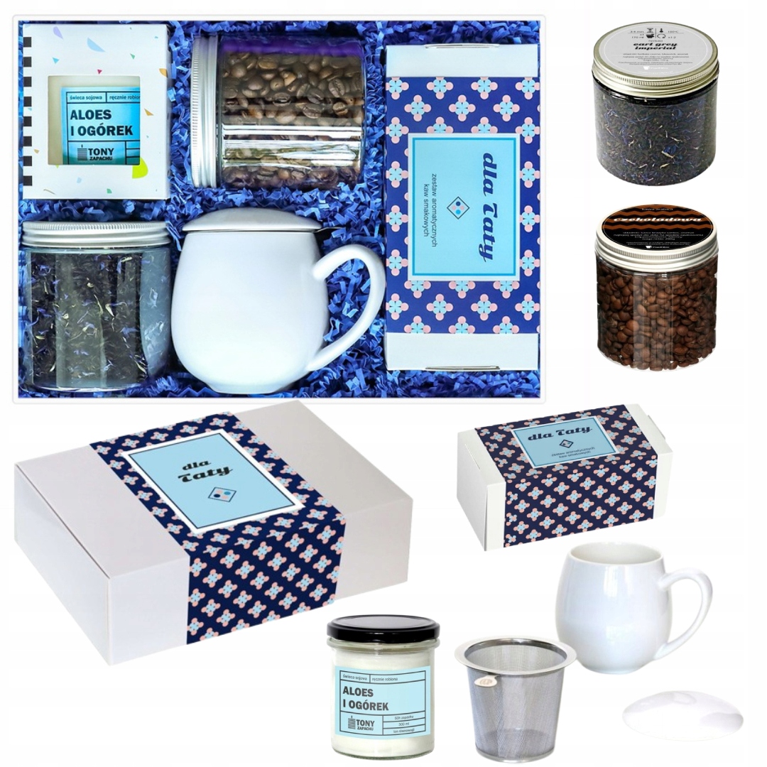 Duży Zestaw Upominek Dla Taty Na Dzień Ojca 40 50 60 70 80 Urodziny