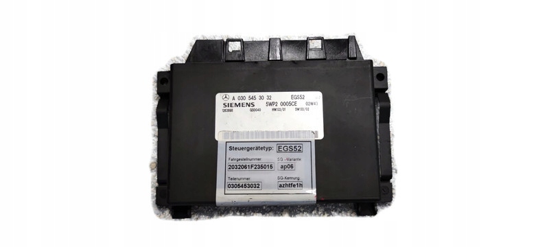 0305453032 - MERCEDES драйвер модуль коробки A0305453032