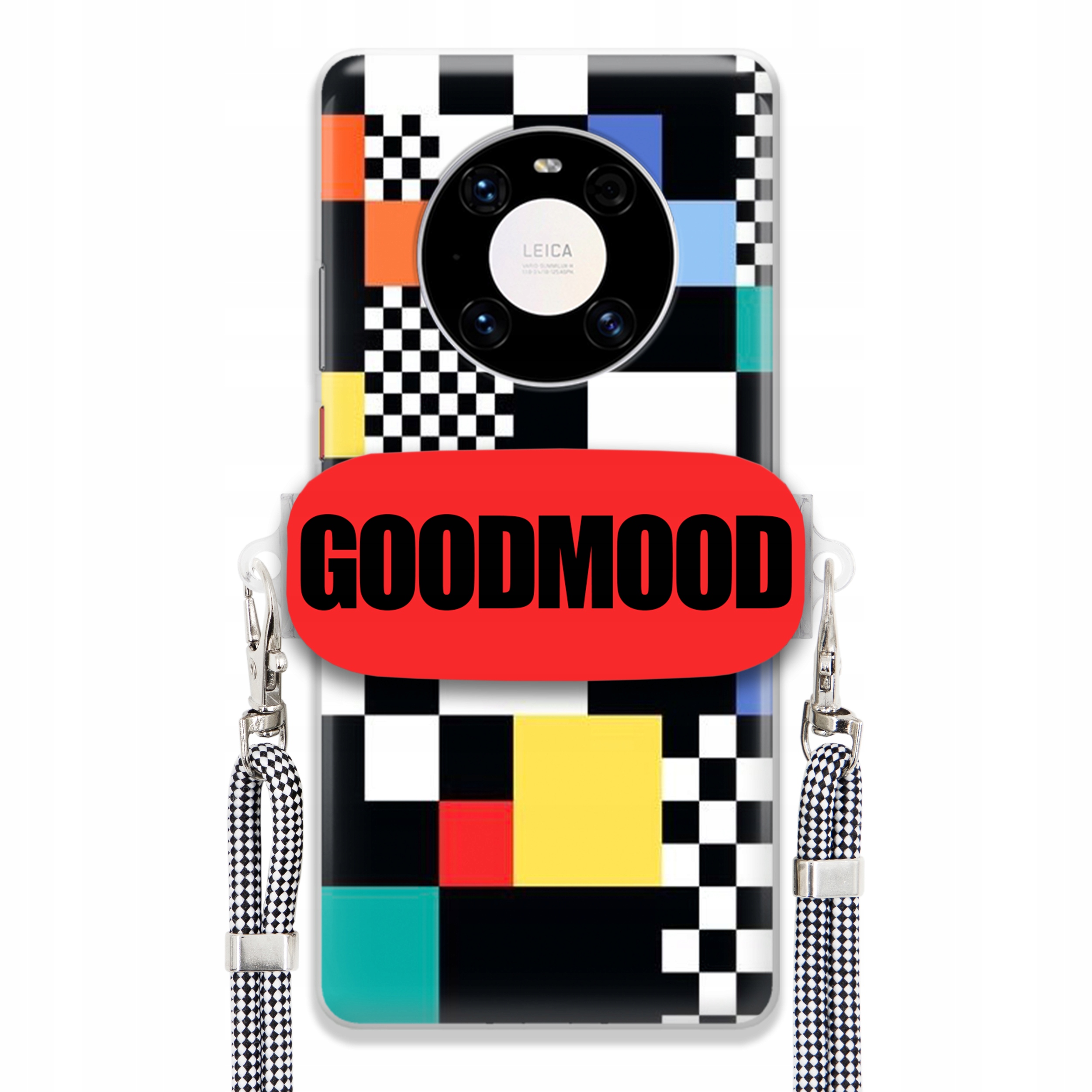 Pouzdro Pro Huawei Mate 40 Case Držák Na Vodítko Zebra Telefonu Pixelart MIX Vzorů