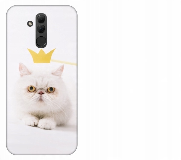

Etui pokrowiec Huawei Mate 20 Lite Kot pers kotek