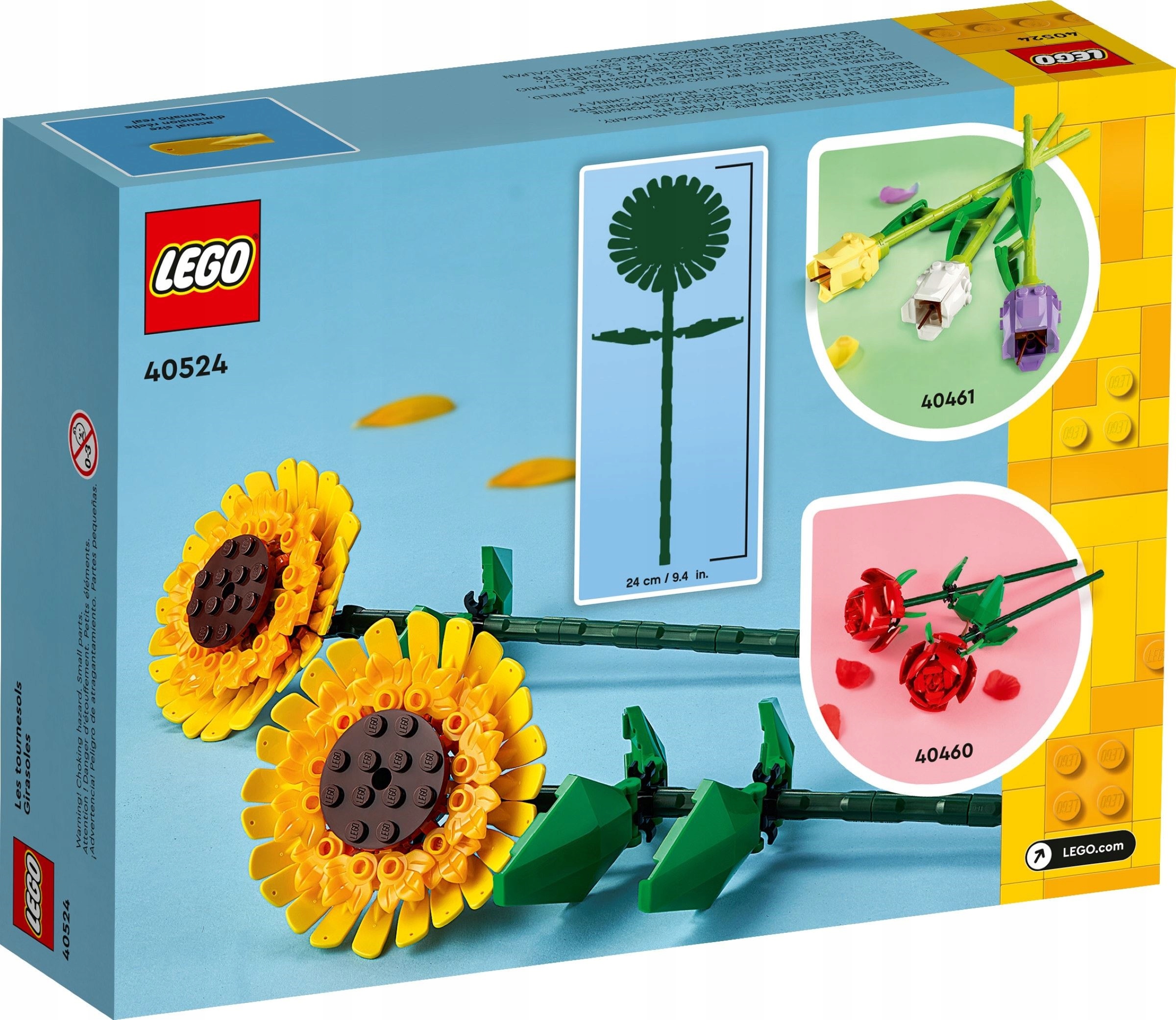 LEGO MERCHANDISE 40524 SŁONECZNIKI, LEGO Liczba elementów 191