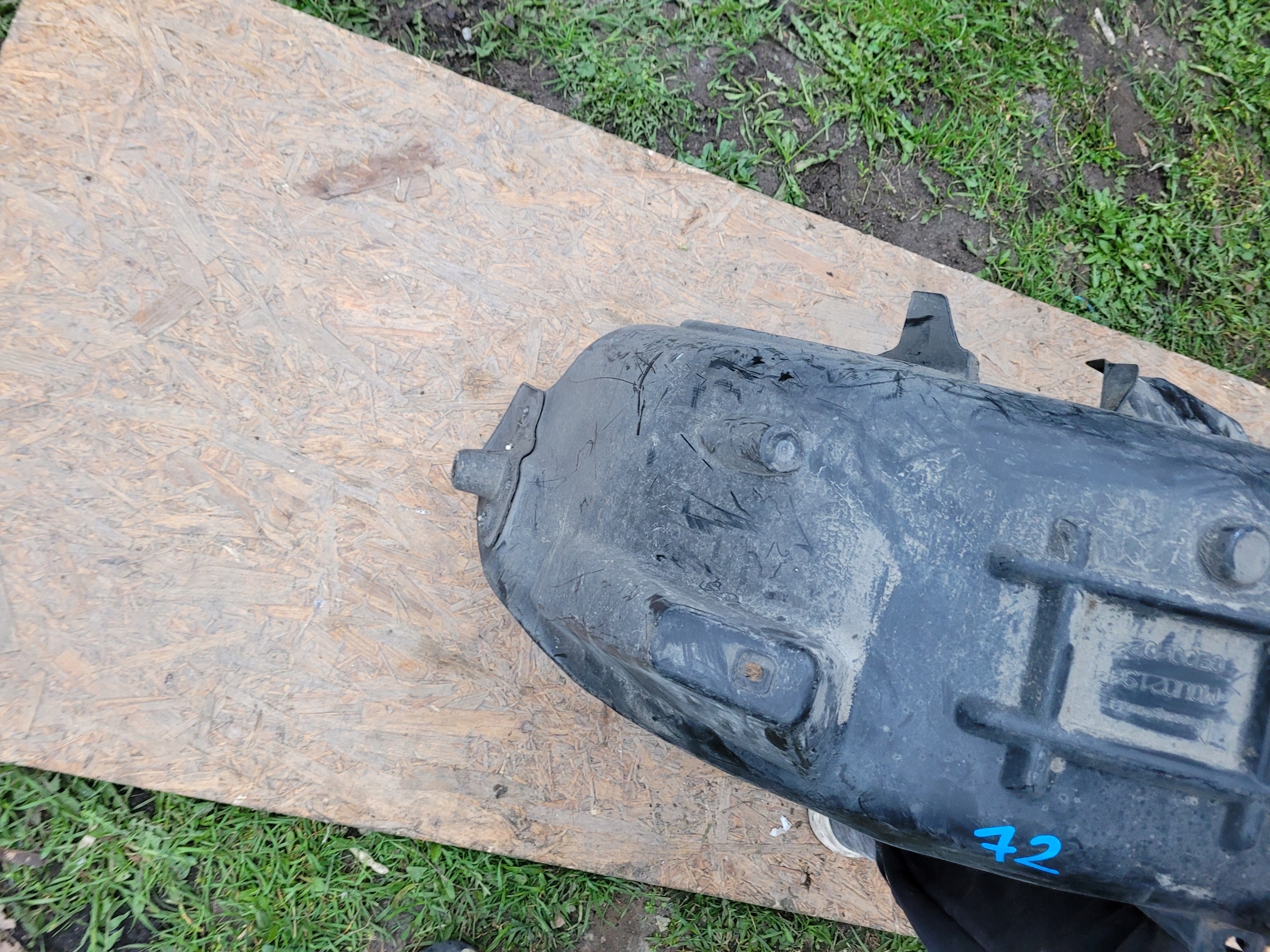 mudguard rear. rear part left PEUGEOT 3008 II