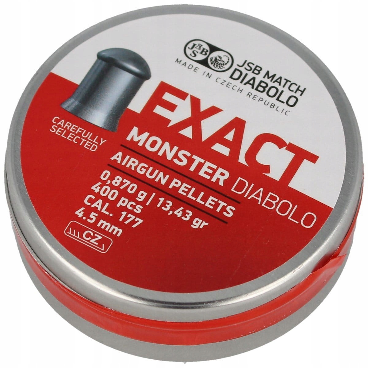 Śrut diabolo Jsb Exact Monster 4,52 mm 400 szt.