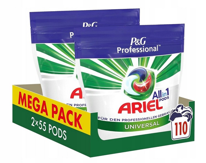 Levně Ariel Professional kapsle na praní All in 1 Original 110 ks
