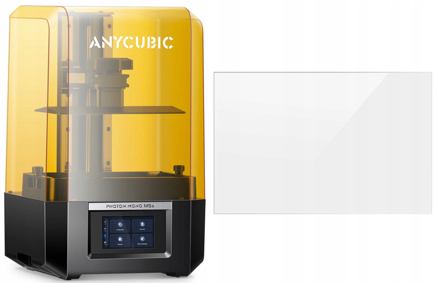 Folia ochronna 3DUV do Anycubic Photon Mono M5s 217x122 mm 1szt Jakość
