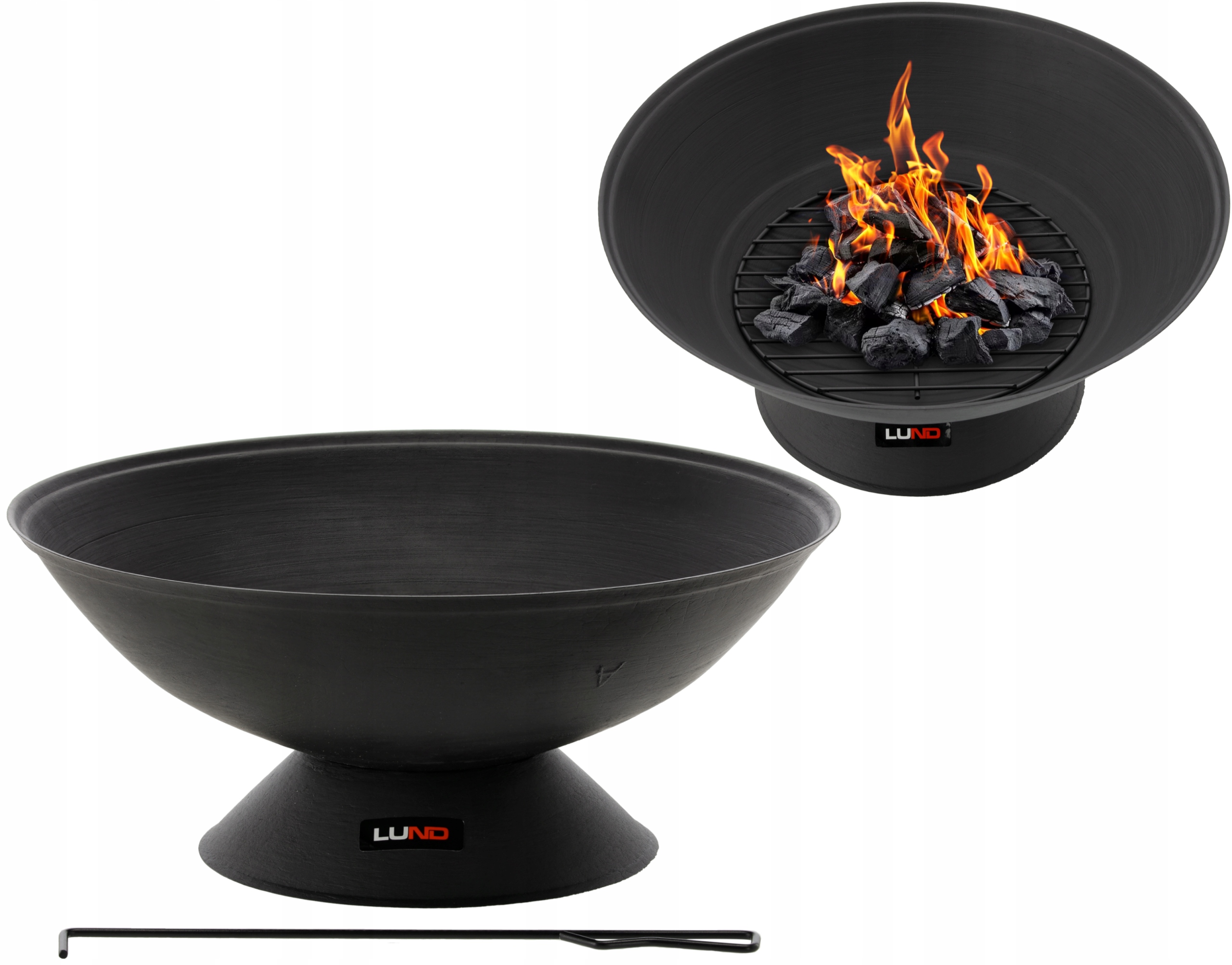 Żeliwne Palenisko Ogrodowe Na Ognisko 56 cm