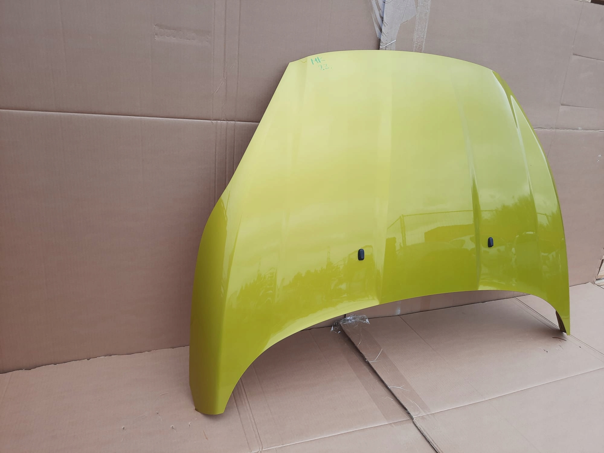 FORD FIESTA MK7 LIFT 2012-2017 cofano Originale MUSTARD OLIVE