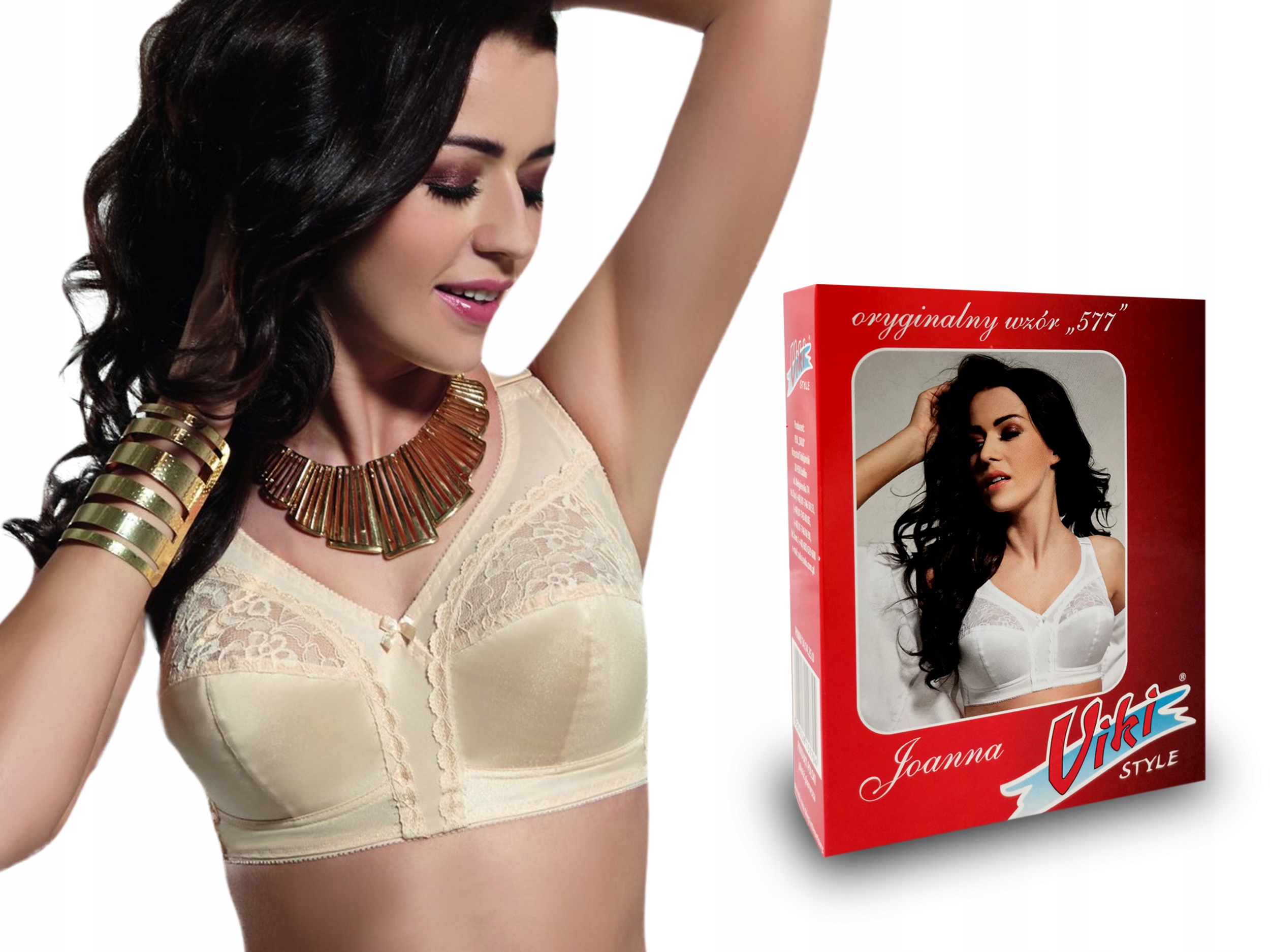 

biustonosz Viki 577 Joanna ,duże rozmiary, 120E