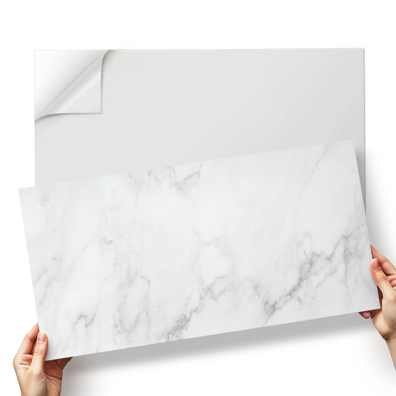 Vinylové podlahové dlaždice Mramorový motiv v elegantním stylu 6x60x30 cm