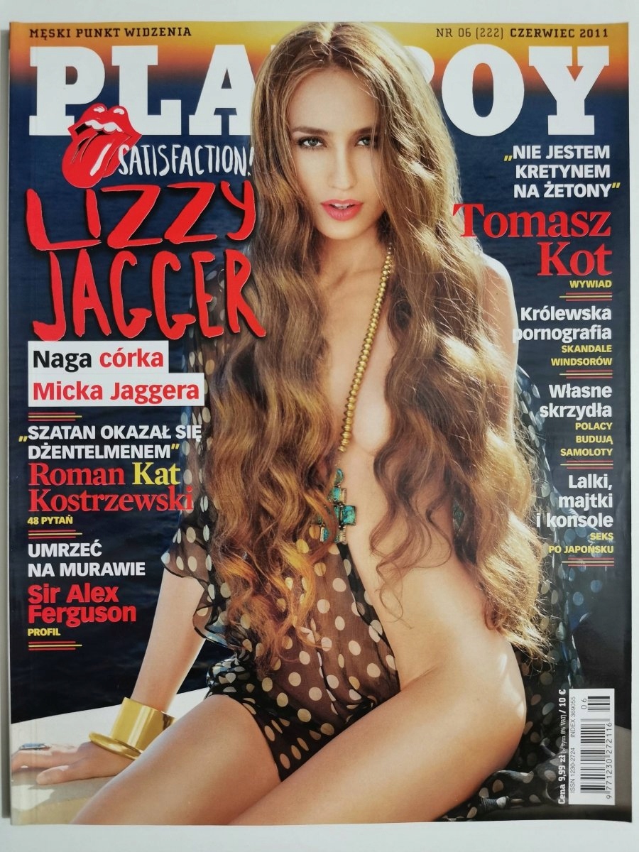 PLAYBOY NR 06 (222) CZERWIEC 2011 LIZZY JAGGER