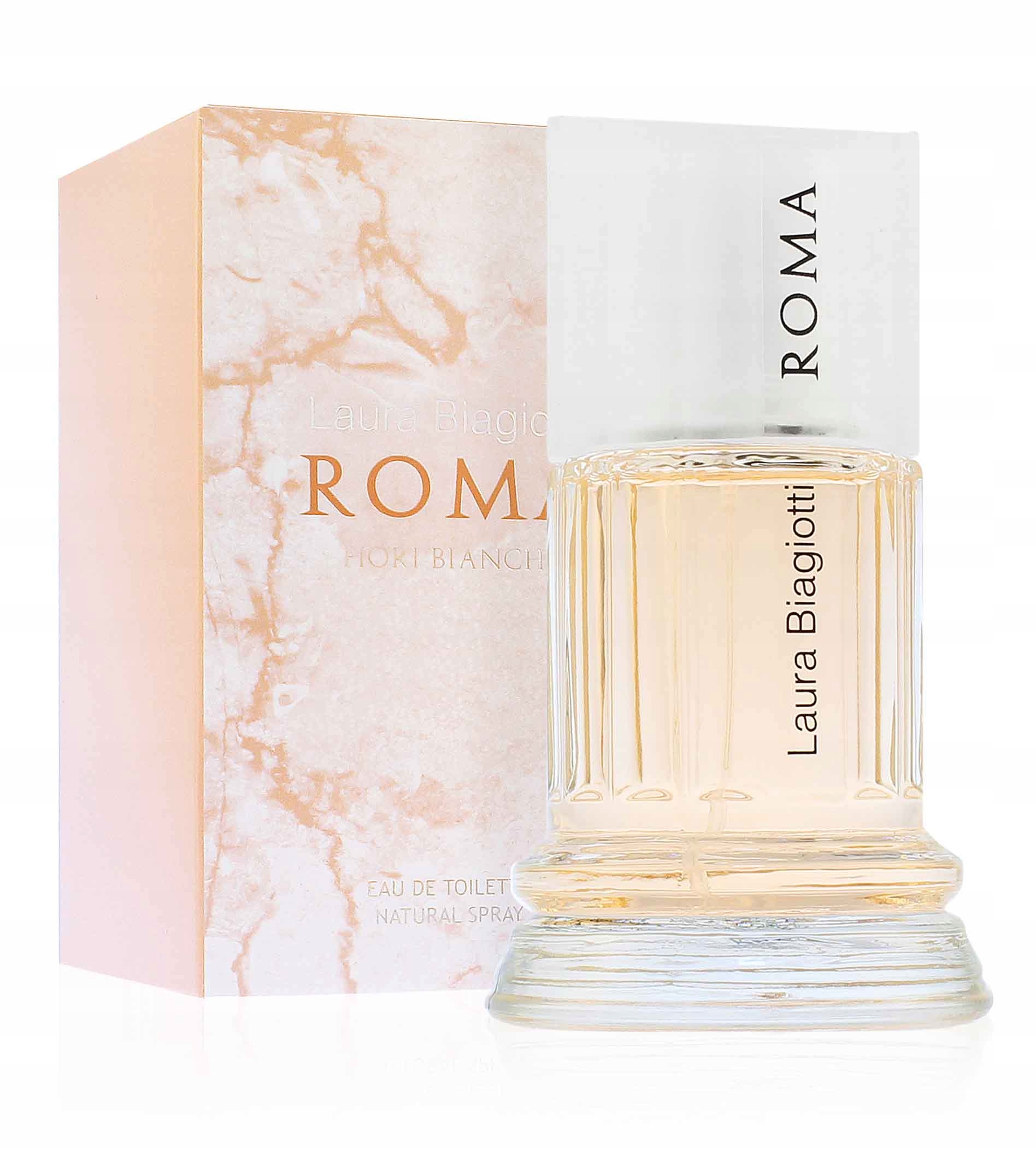 Laura Biagiotti Roma Fiori Bianchi toaletní voda pro ženy 25 ml