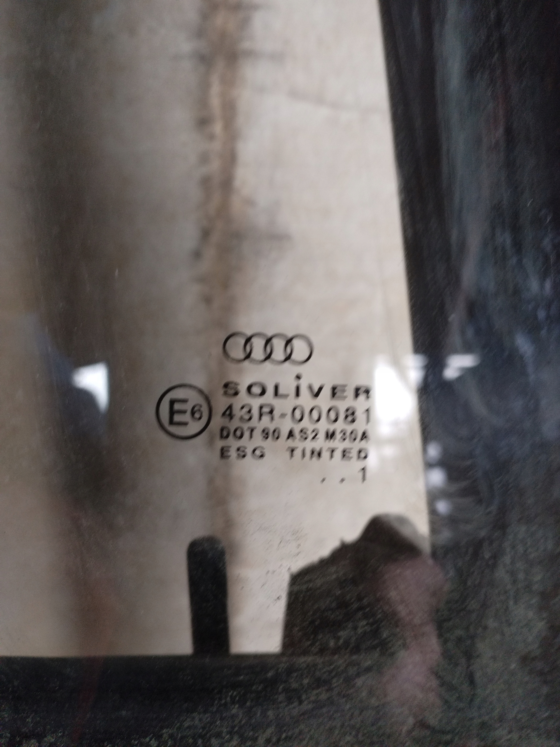 window regulator right rear part Audi A6C5 sedan