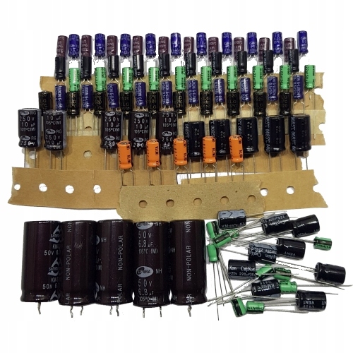 

Zestaw kondensatorów elektrolitycznych II 100szt