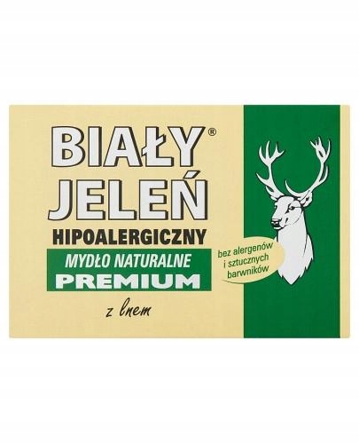 

Biały Jeleń Mydło premium w kartoniku 100 g