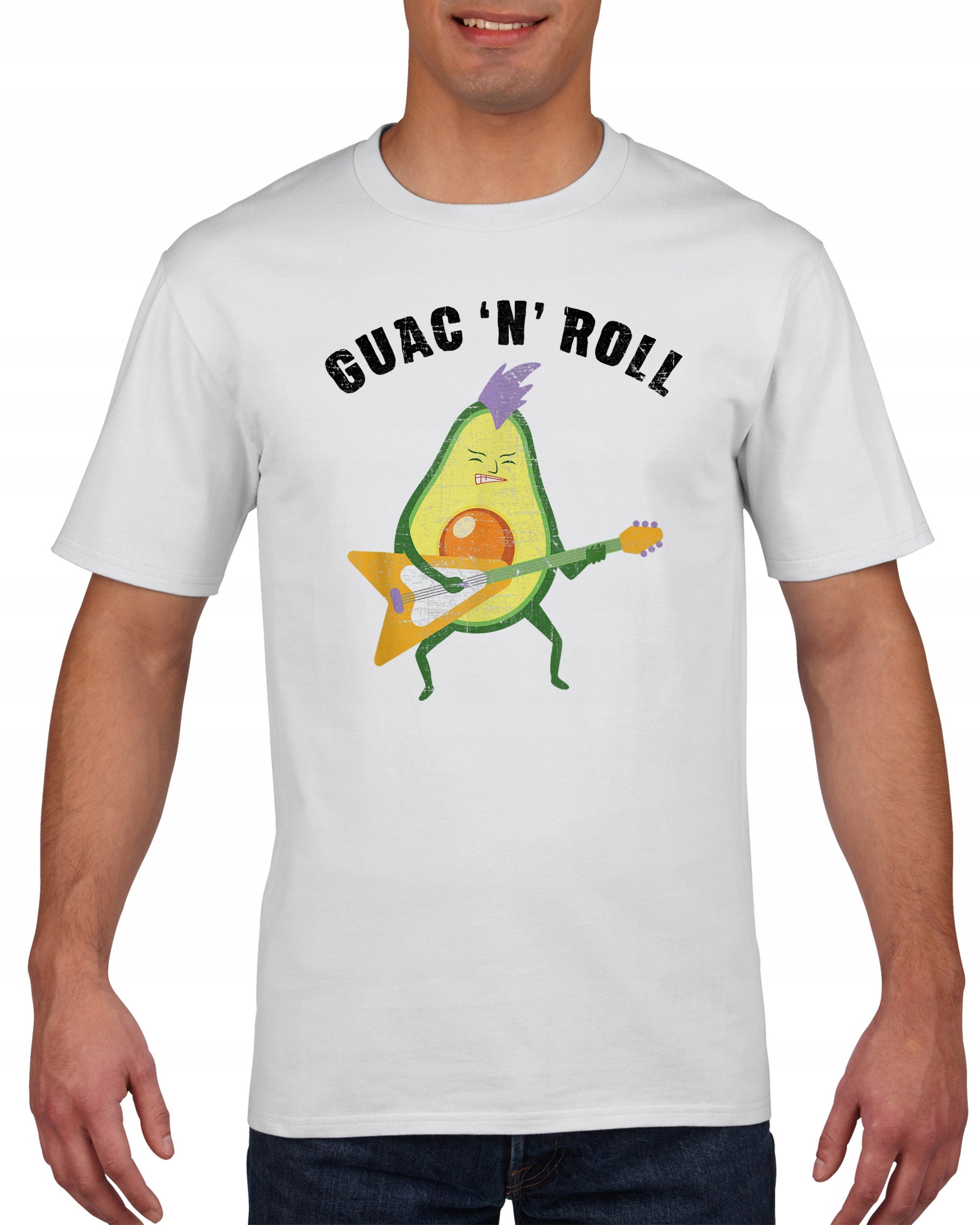 

Koszulka męska Guac and roll awokado S
