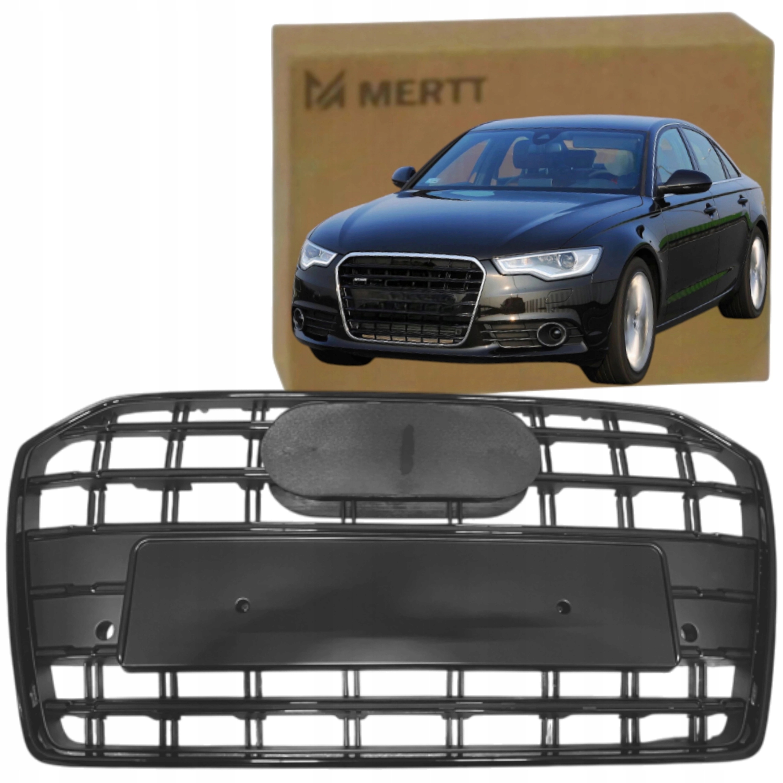 Chladicí Atrapa Grilu Compet Audi A6 C7 2014-2018 S-line Competition Lift
