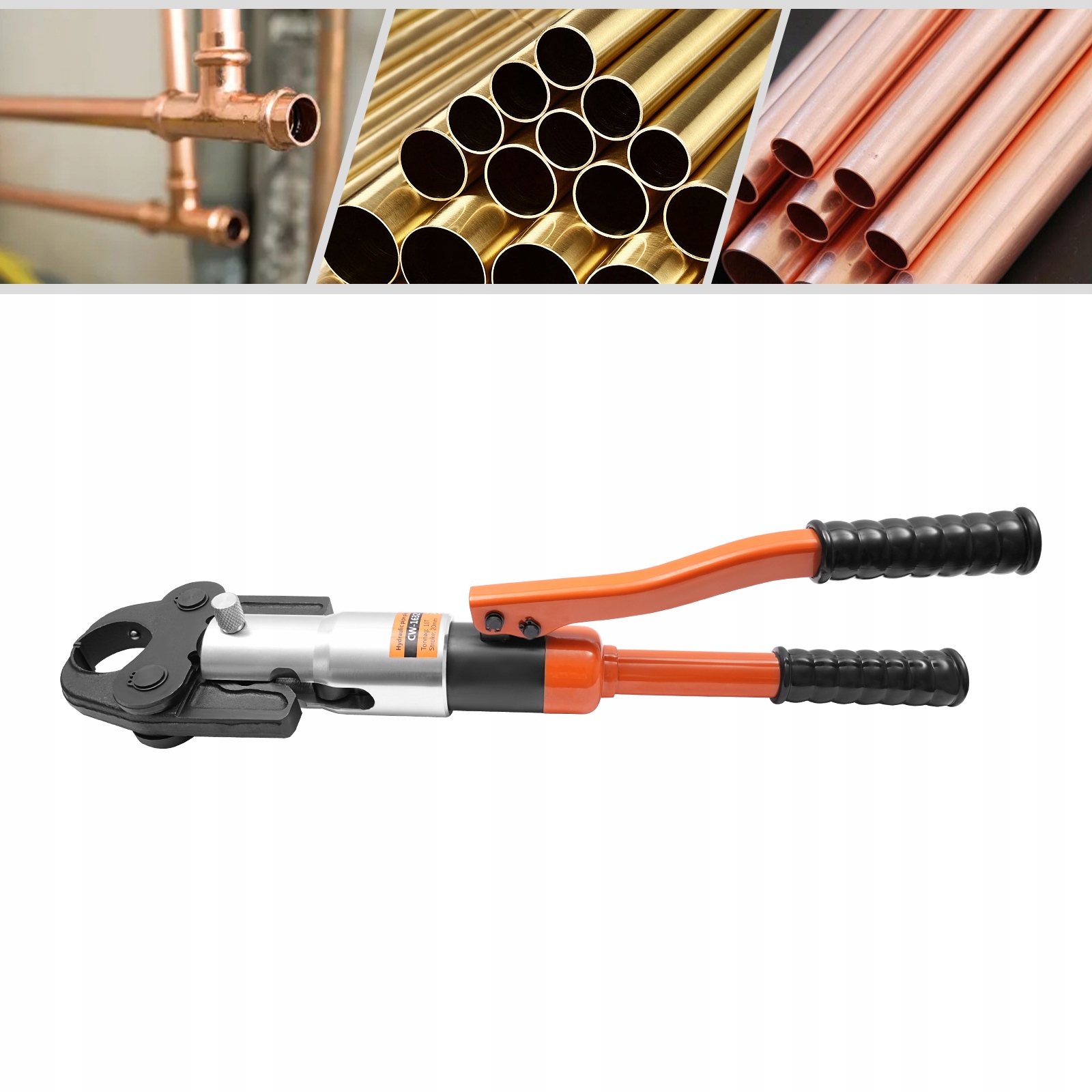 Profesjonalne szczypce do zaciskania V Forma (hydrauliczna) Marka bez marki