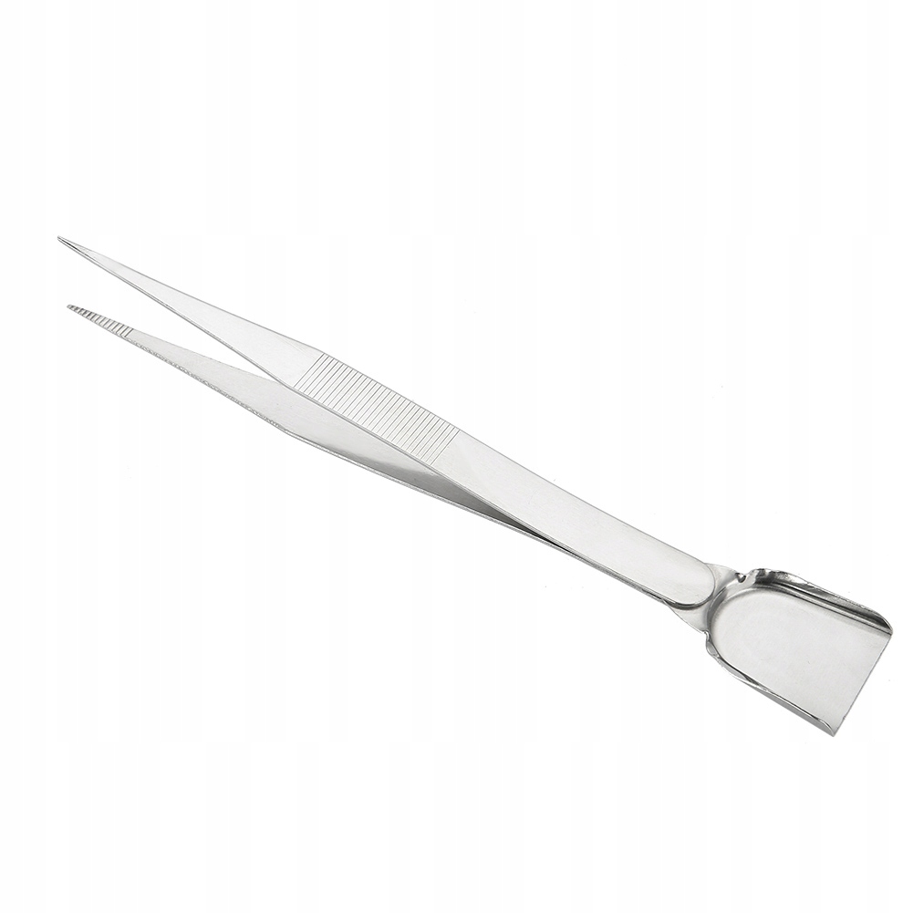 PINCETA PENSETA PĘSETA Z SZUFELKĄ DO DIAMENTOWYCH KORALIKÓW 16,2 CM