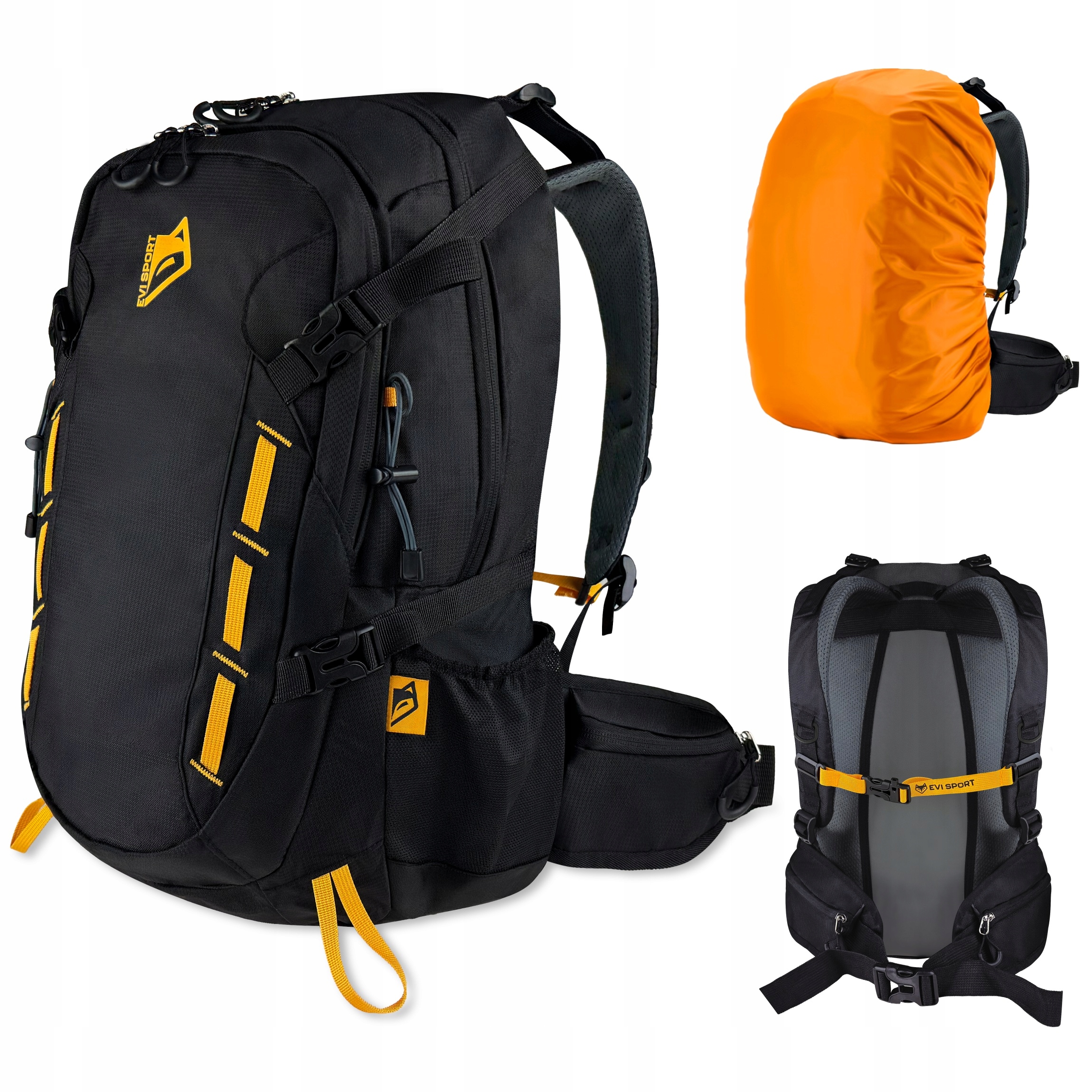 Trekingový Batoh 40L Pánský Dámský Strong In The Mountains Černý
