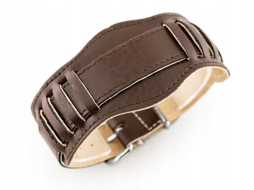 

Pasek do Zegarka z Podkładką Eko Skóra 18 mm