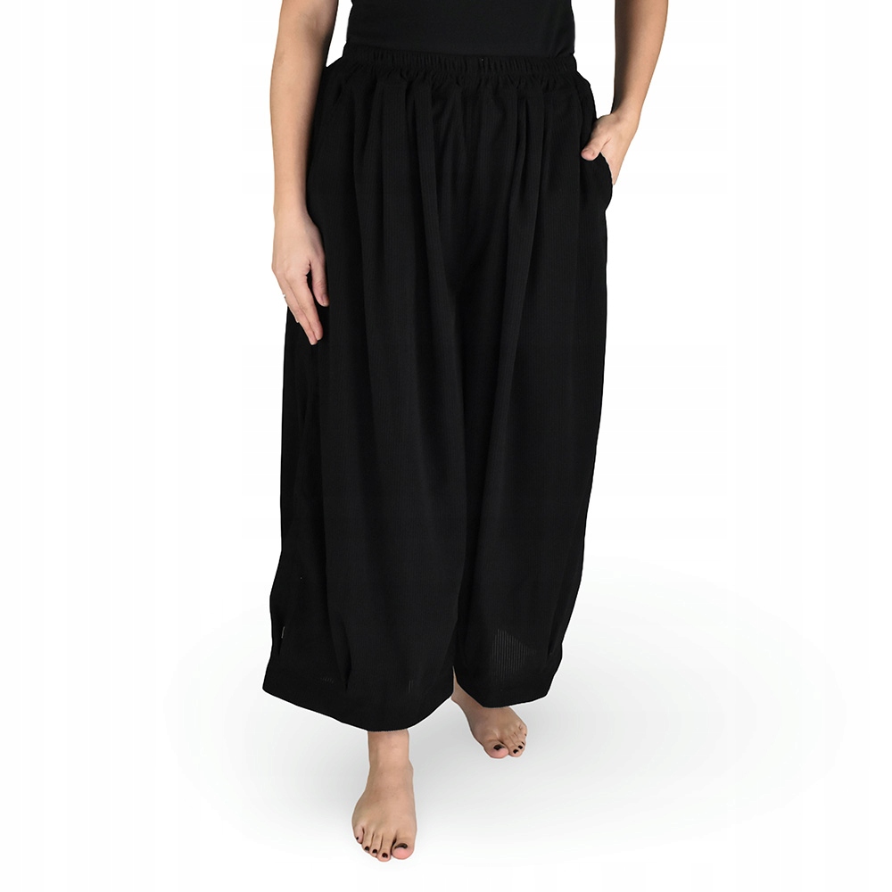 Capri kalhoty Luk Soft, černá