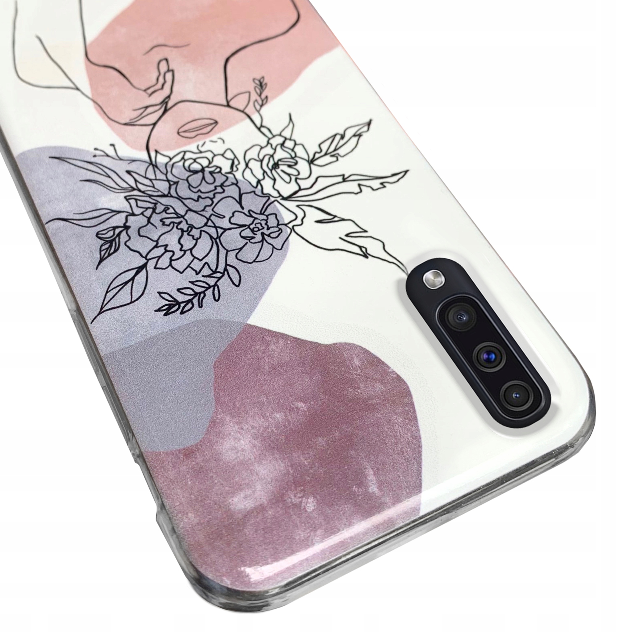 

Grube etui 2MM do Samsung A30S wzory + Szkło