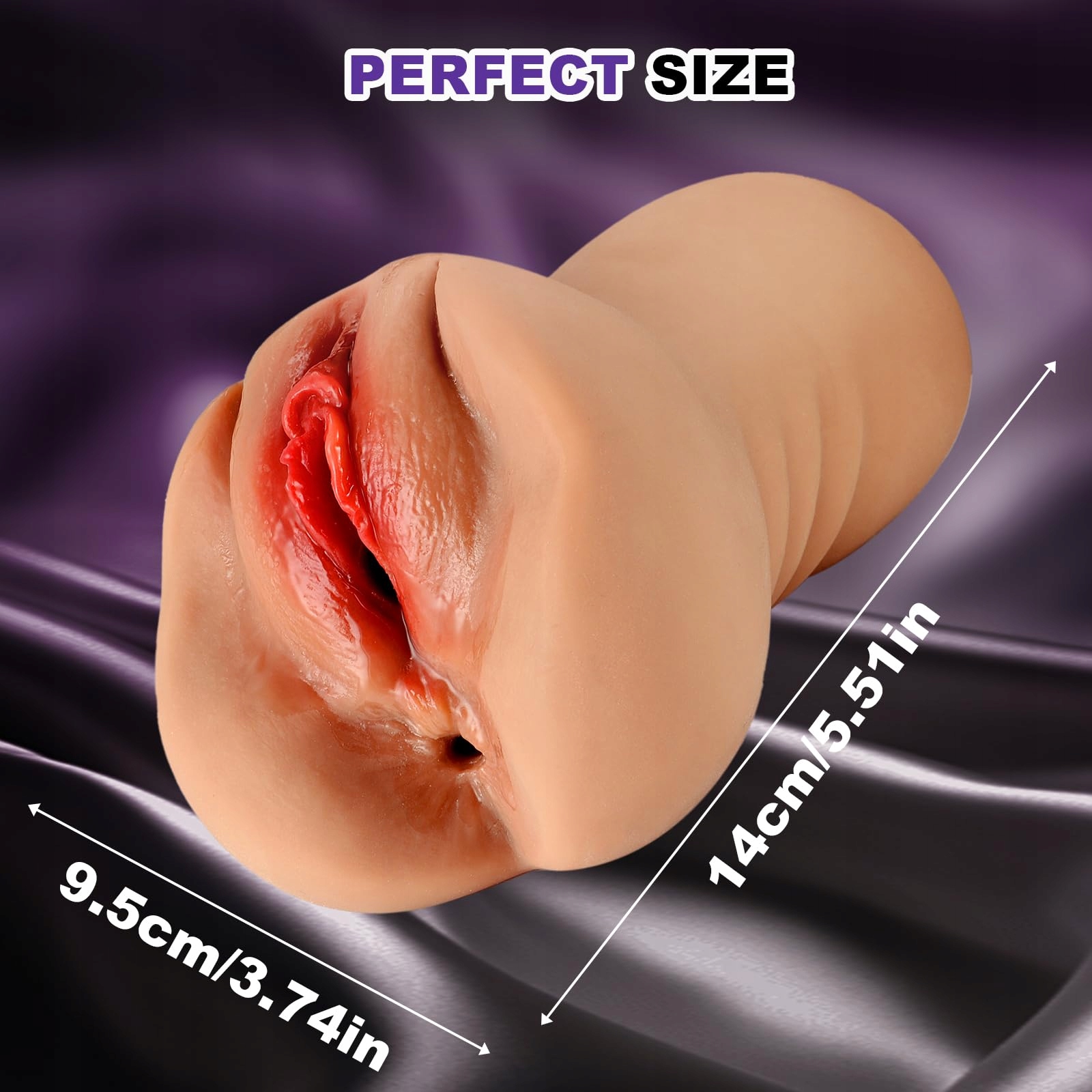 REALISTISCHE Masturbator Dla Mężczyzn 3D Vagina Klitoris Anal Sex Zabawka — miniatura 4