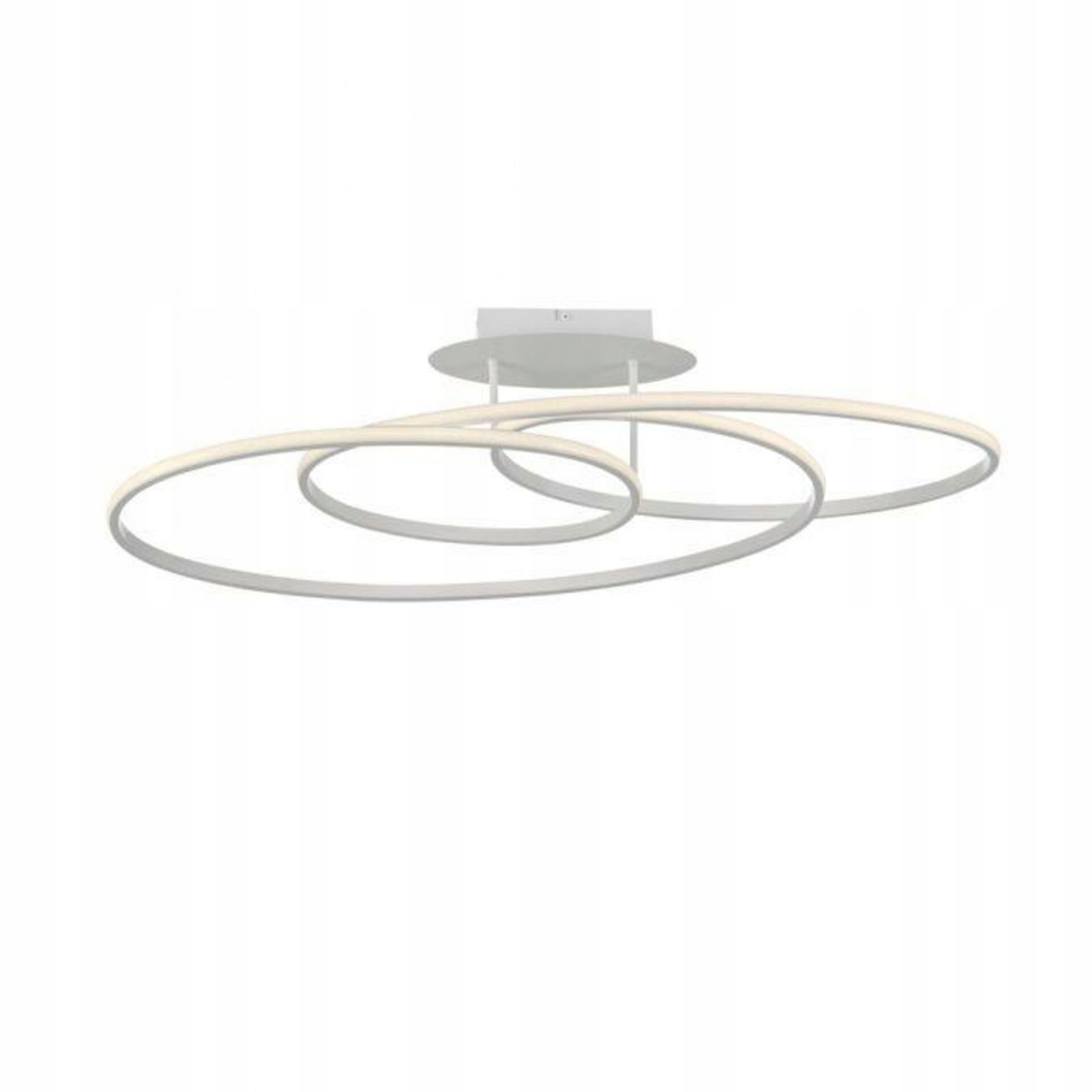 Led stropné svietidlo Just Light biele kruhové 35W 3000K 2500lm moderné