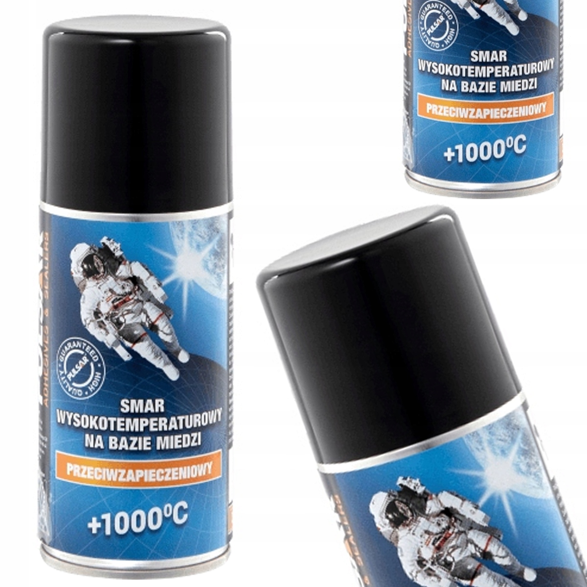 Smar Miedziany W Sprayu Miedziowy Pulsar Wysokotemperaturowy 150 ml