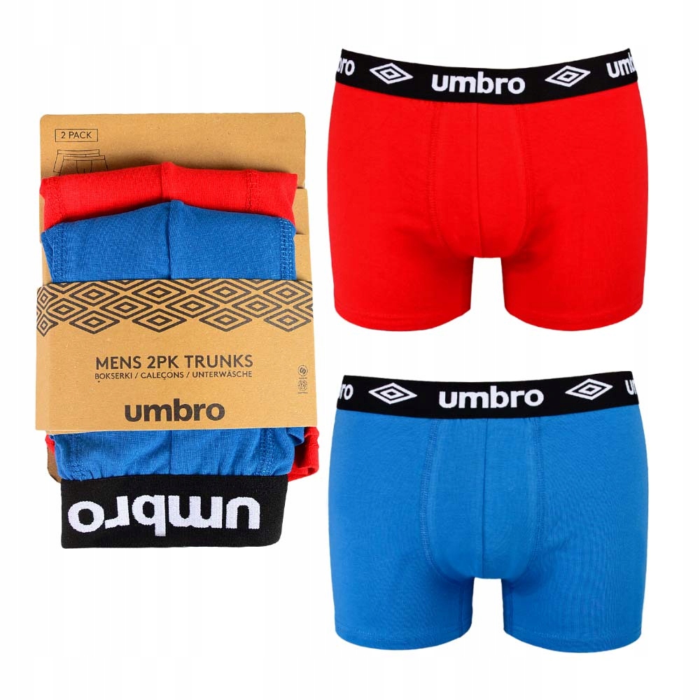 

Umbro Bokserki Męskie 2 sztuki 0197 Rozmiar XL