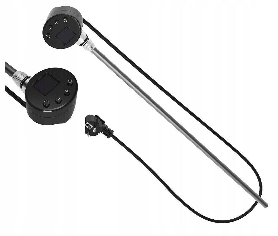 Elektrický Ohrievač Radiátora, Čierna Obrazovka, LCD 600 W