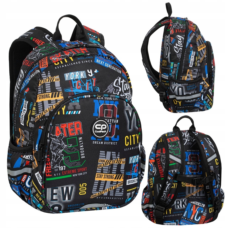 Plecak Szkolny Młodzieżowy Coolpack Rider Big City