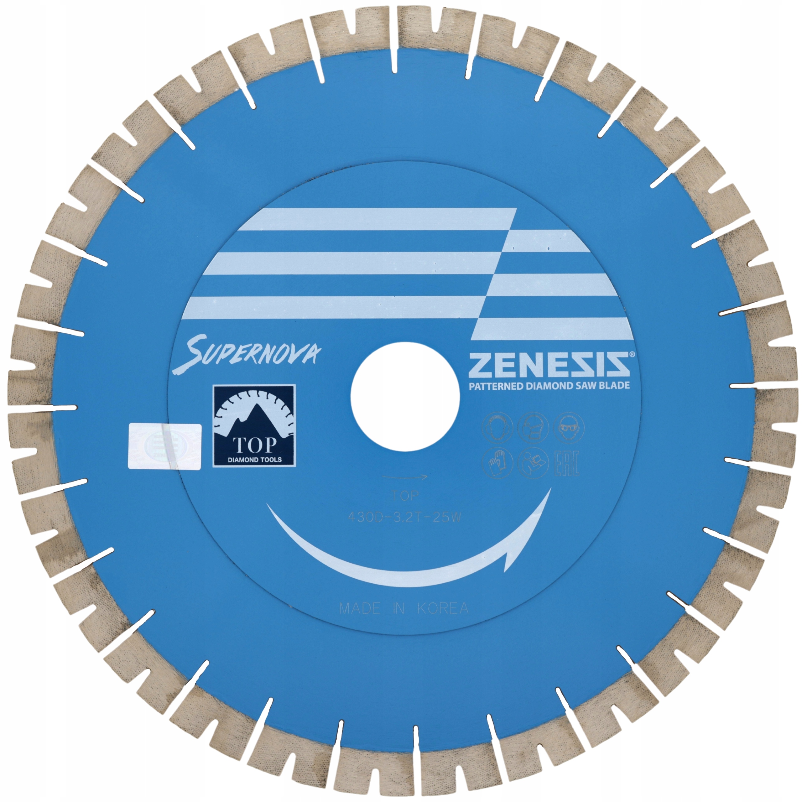 Diamantový Kotouč Pro Řezání Žuly 400 MM Zenesis V -s Zesílená Flanše