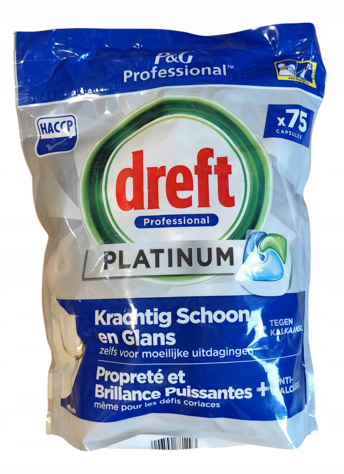 Levně Dreft Platinum Professional Tablety do myčky 75ks