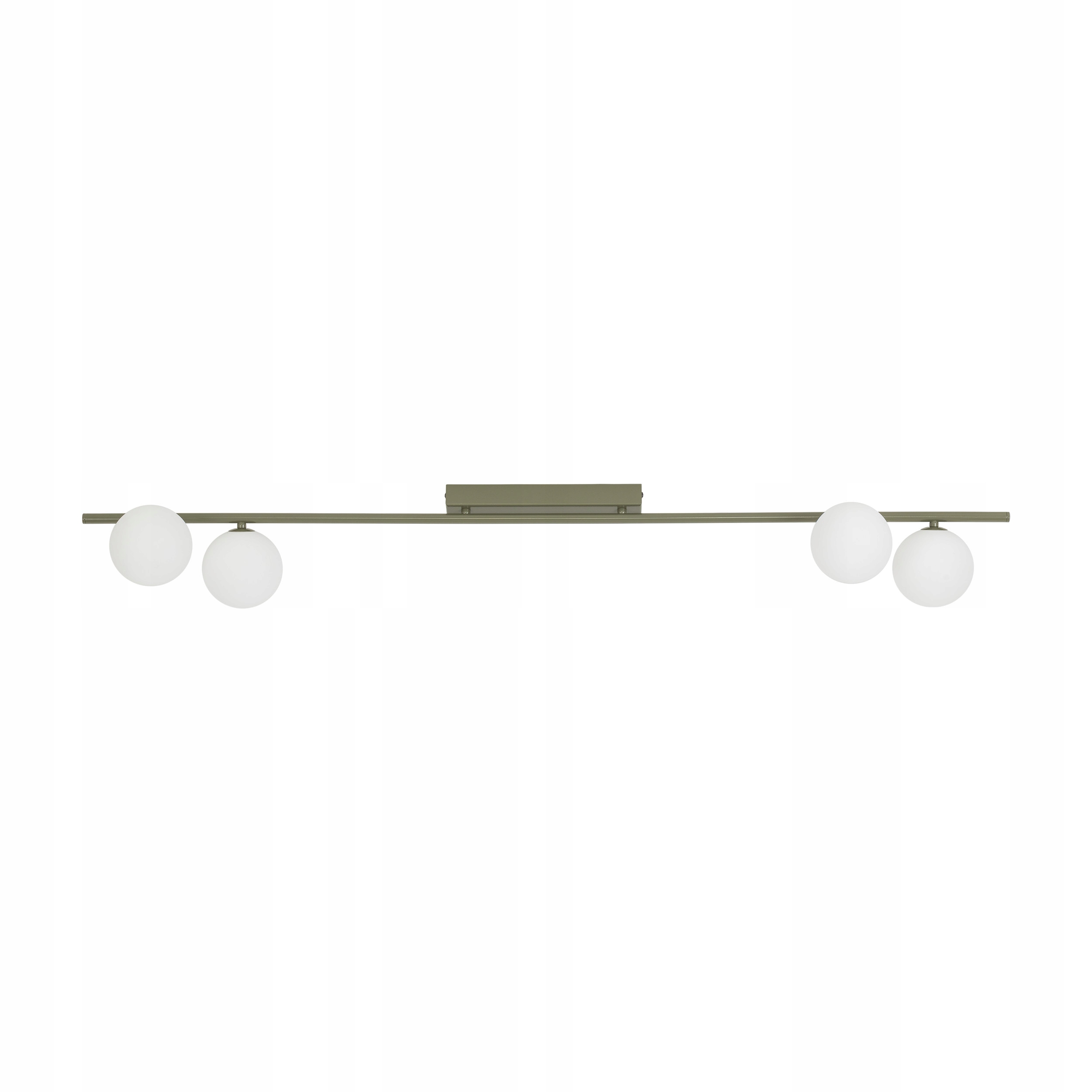 Tk Lighting Lampa sufitowa listwa zielona Imelo 4xG9 klosze kulki