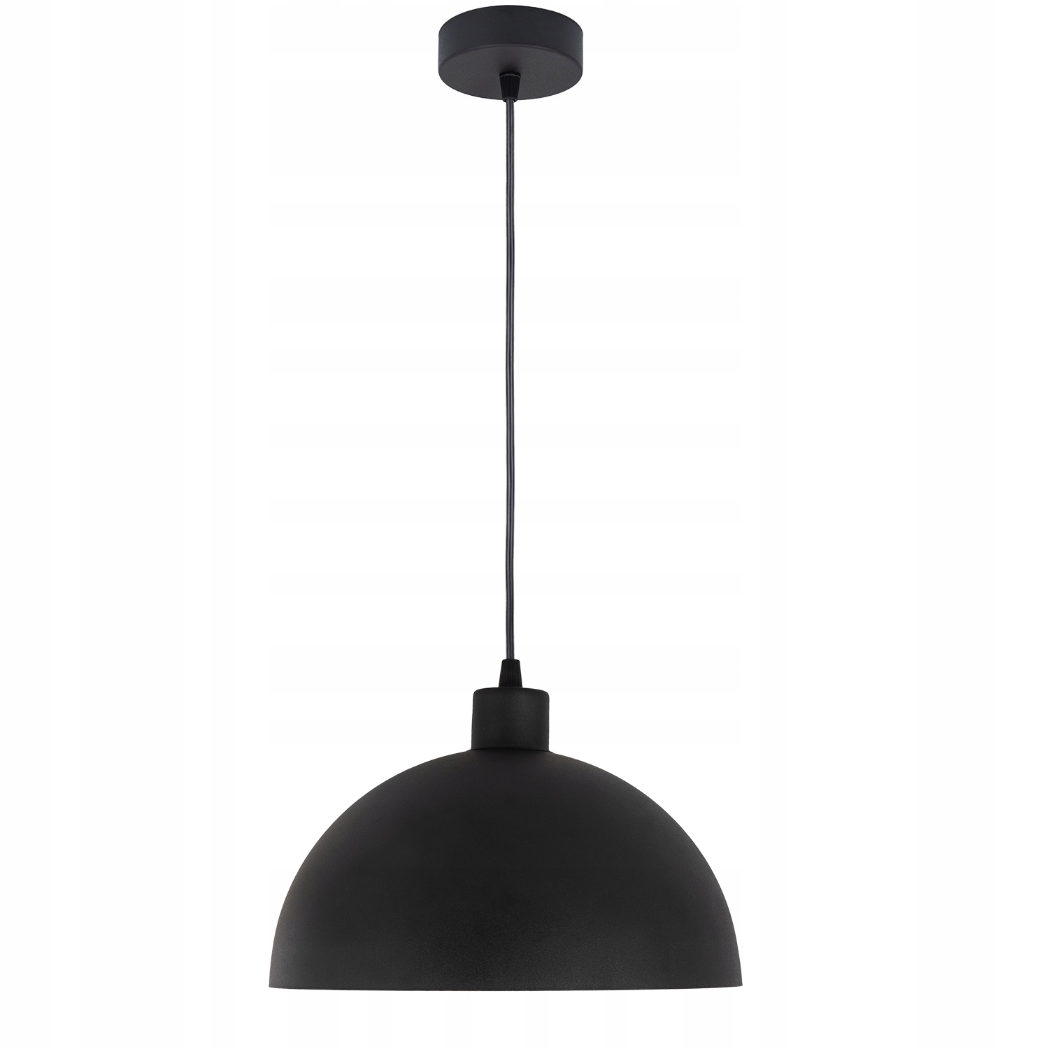 

Lampa Wisząca Sufitowa Misa Czarna Metal Loft Led