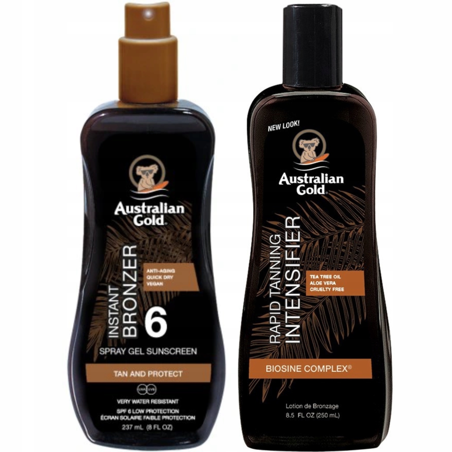 Australian Gold SPF6 sprejový gel zesilovač opalování