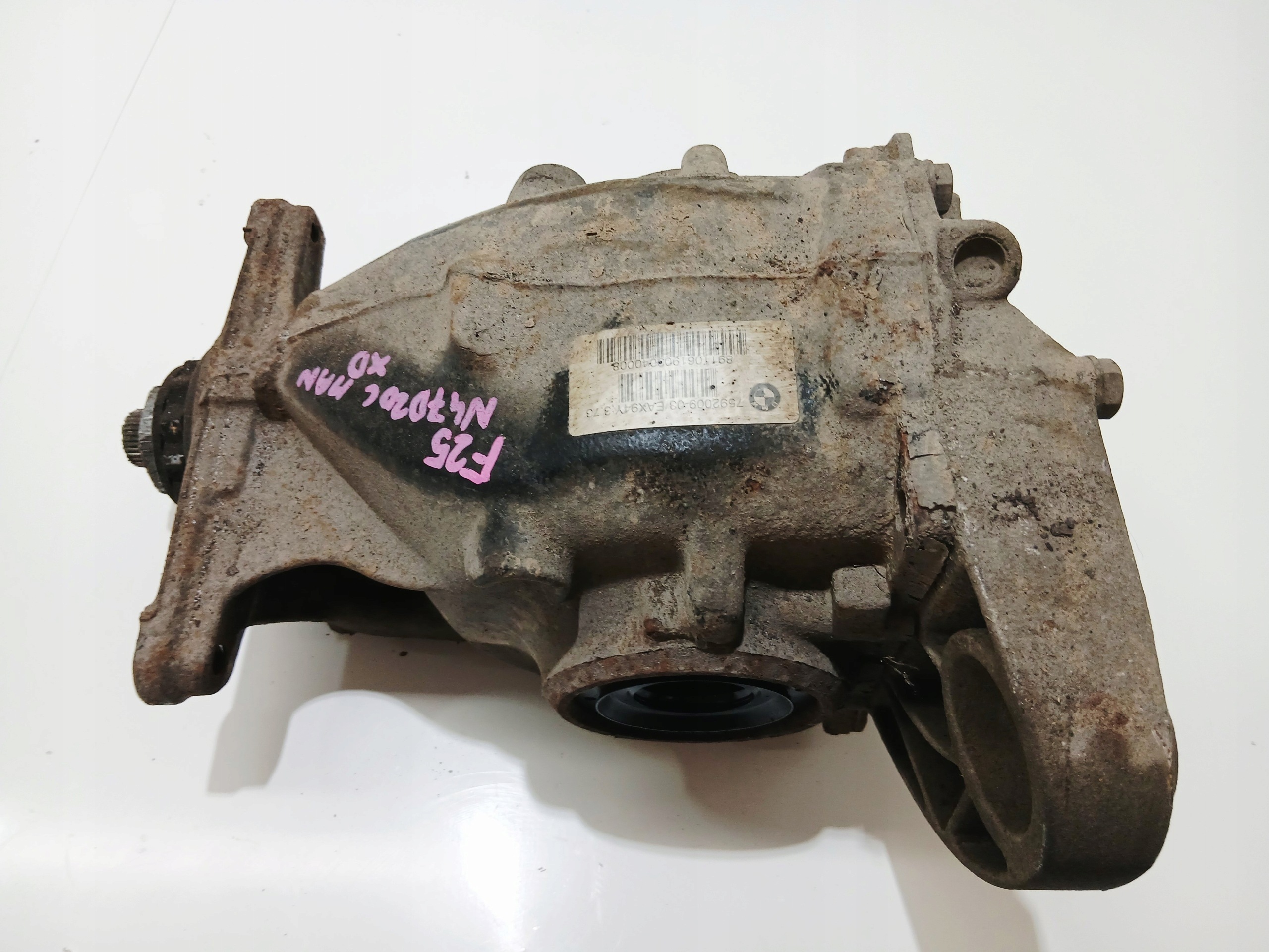 differenziale differenziale BMW F25 X3 N47 2.0D XDRIVE 7592009 3.73