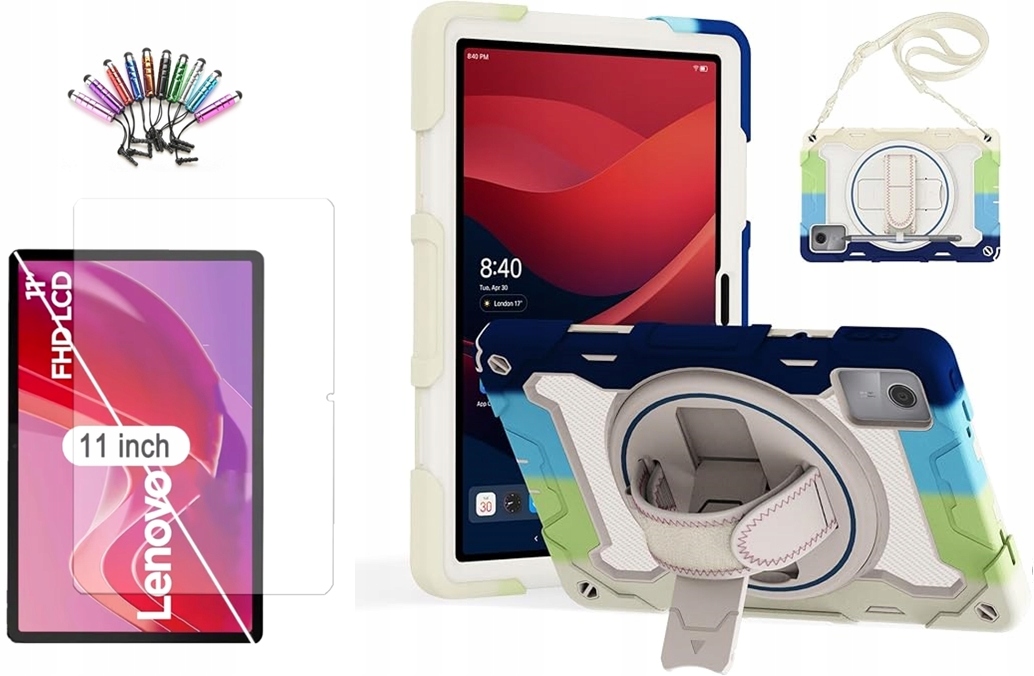 Etui Pancerne Do Lenovo Idea Tab 11 2025 TB336FU TB336ZU Szkło Rysik