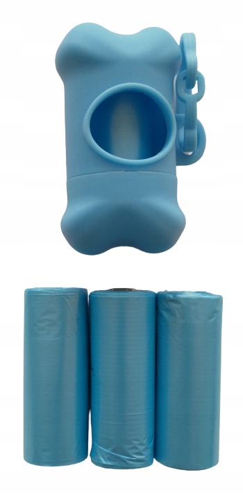 

woreczki na psie odchody kupy 60 sztuk etui
