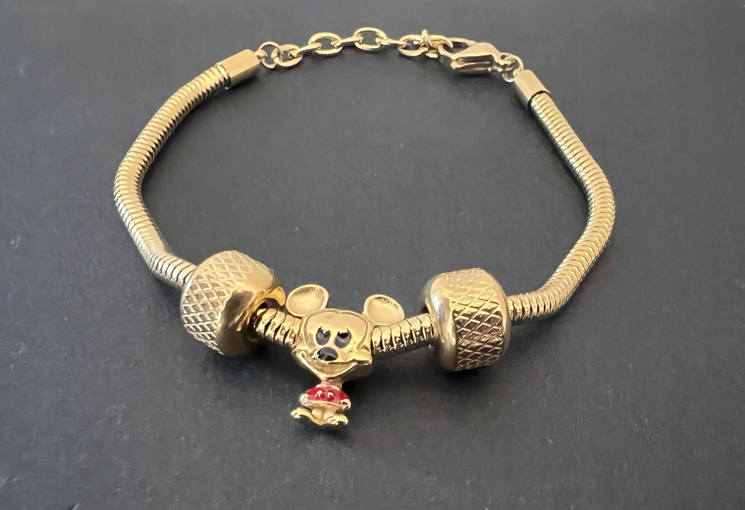 Bransoletka z Myszką Miki regulowana Marka Inna marka