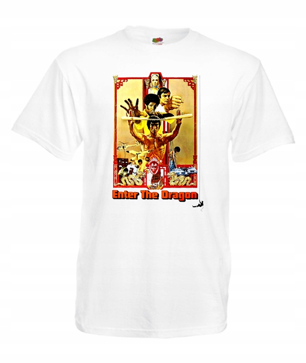 

L Koszulka Męska Bruce Lee Enter The Dragon
